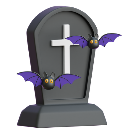 Gravestone  3D Icon