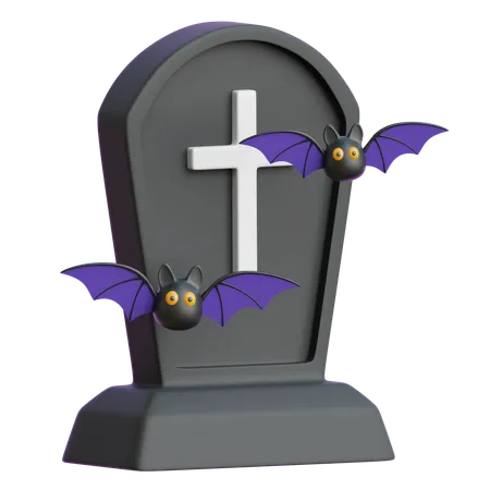 Gravestone  3D Icon