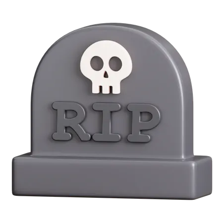 Gravestone  3D Icon