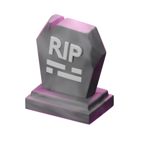 Gravestone  3D Icon