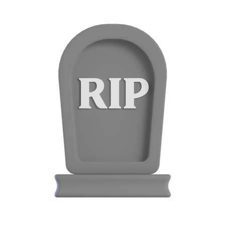 Gravestone  3D Icon