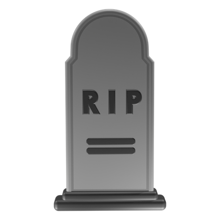 Gravestone  3D Icon