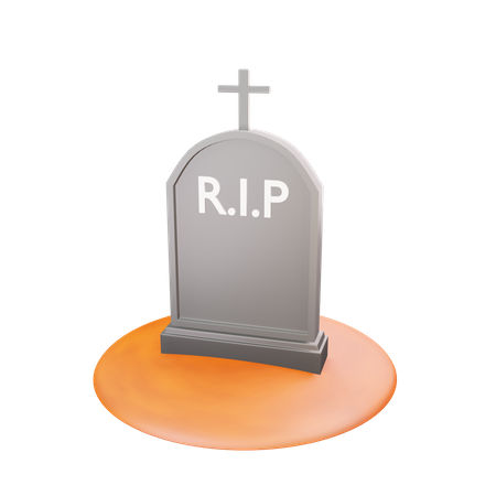 Gravestone  3D Icon