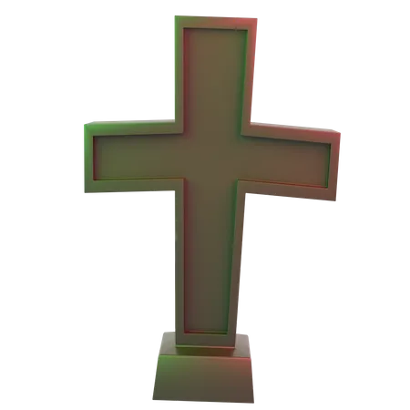 Gravestone  3D Icon