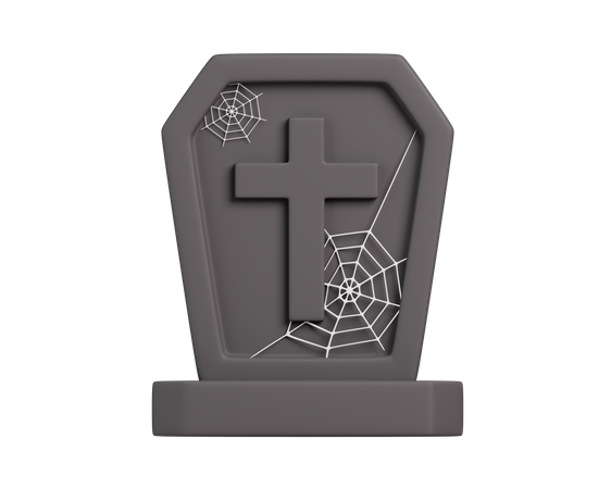 Gravestone  3D Icon