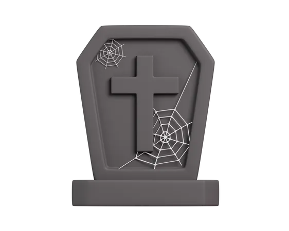 Gravestone  3D Icon