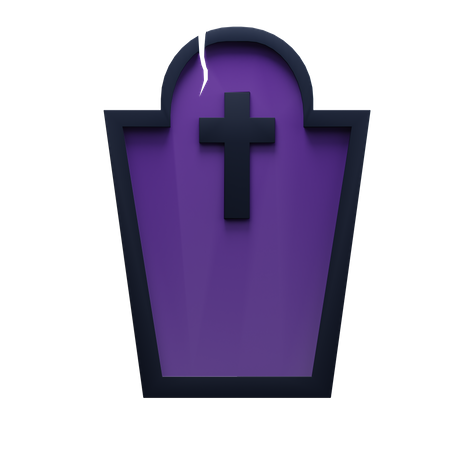 Gravestone  3D Icon