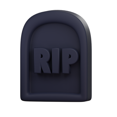 Gravestone  3D Icon