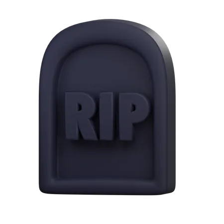 Gravestone  3D Icon