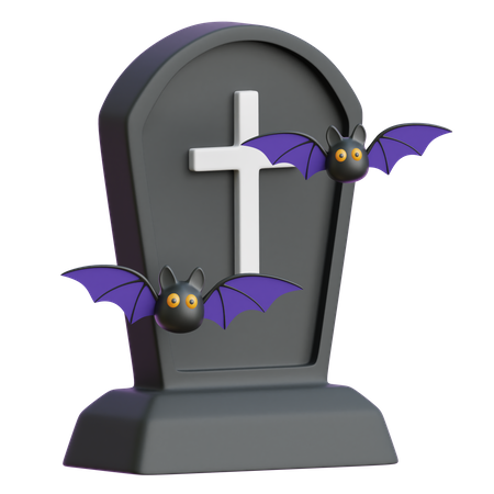 Gravestone  3D Icon