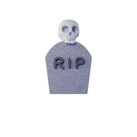 Gravestone  3D Icon