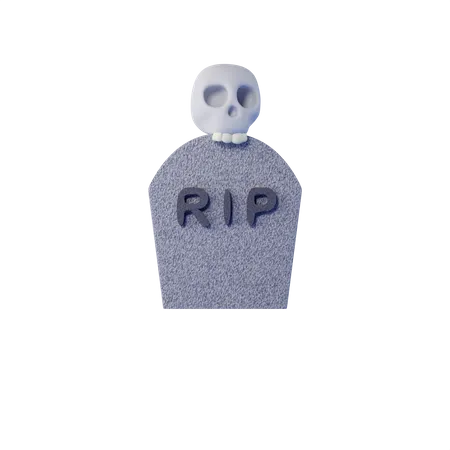 Gravestone  3D Icon