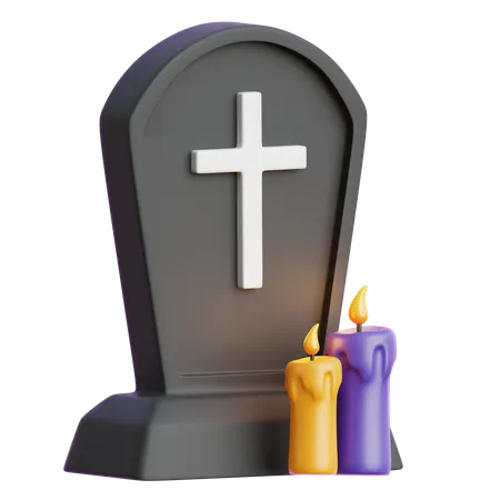 Gravestone  3D Icon