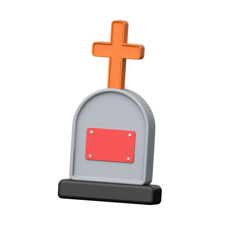Gravestone  3D Icon