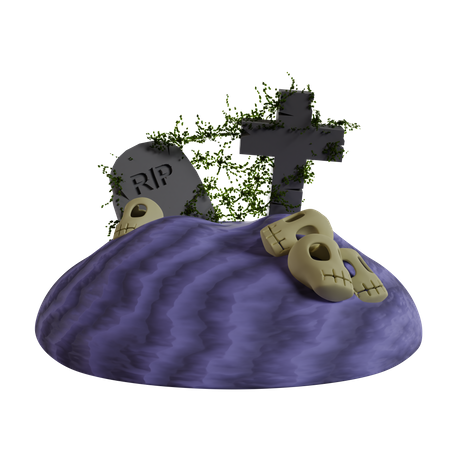 Graveyard  3D Icon