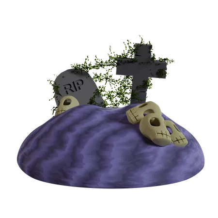 Graveyard  3D Icon