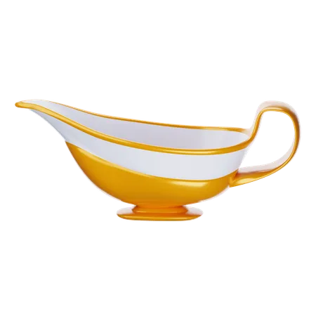 Gravy Boat  3D Icon