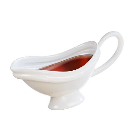 Gravy Boat  3D Icon