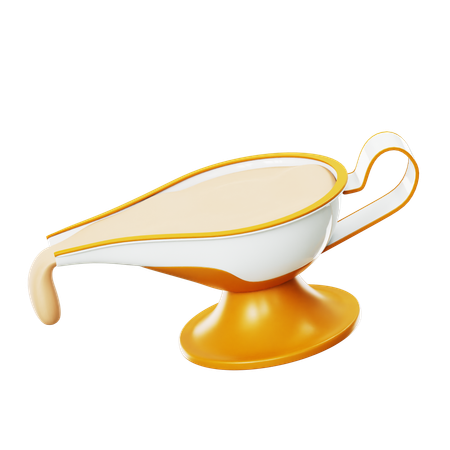 Gravy Boat  3D Icon