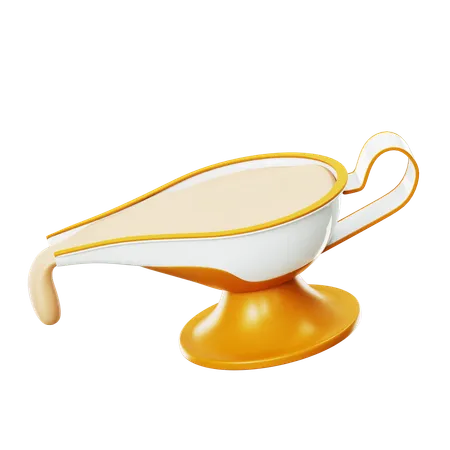 Gravy Boat  3D Icon