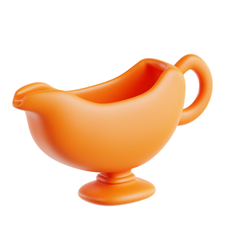 Gravy Boat  3D Icon