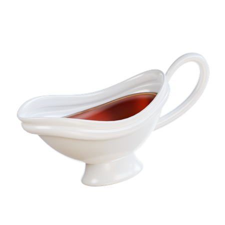 Gravy Boat  3D Icon