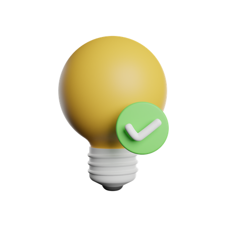 Great Idea  3D Icon