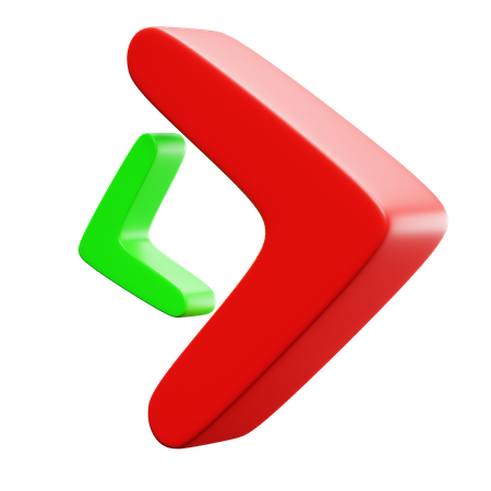 Greater Than And Less Than  3D Icon