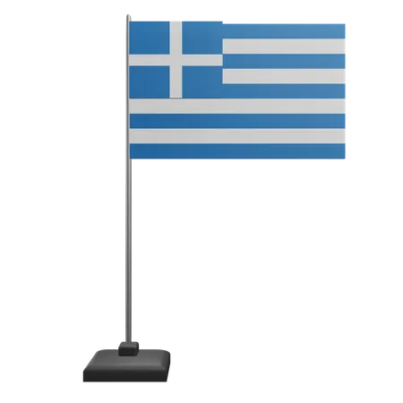 ギリシャの国旗  3D Icon