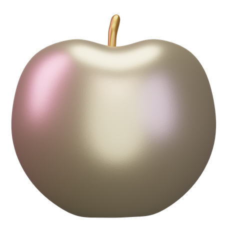 Green Apple  3D Icon