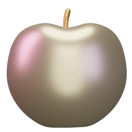 Green Apple  3D Icon