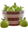 Green Apple Bucket