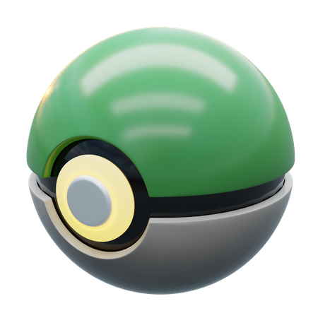 Green Ball  3D Icon