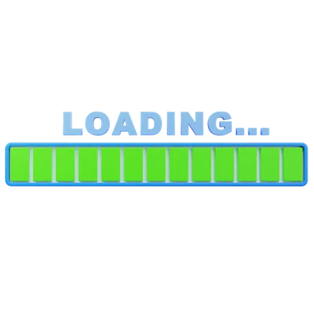 Green Bar  3D Icon