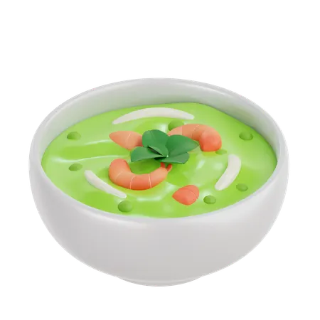 グリーンカレー  3D Icon