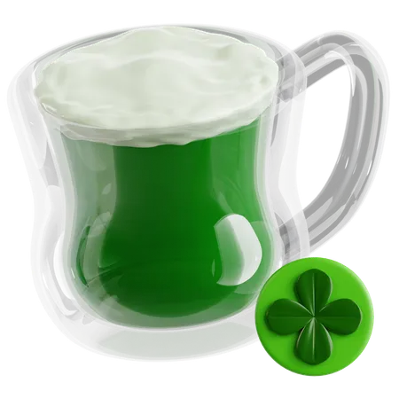 Green Drink  3D Icon