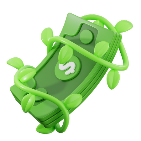 녹색경제  3D Icon