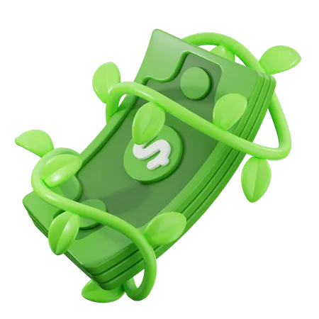 녹색경제  3D Icon