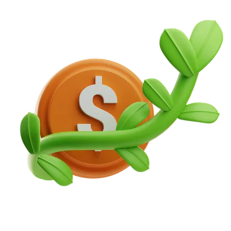 Green Economy  3D Icon