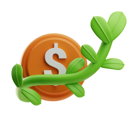 Green Economy  3D Icon