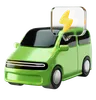 Green Electric Car