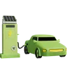 Green Electric Car