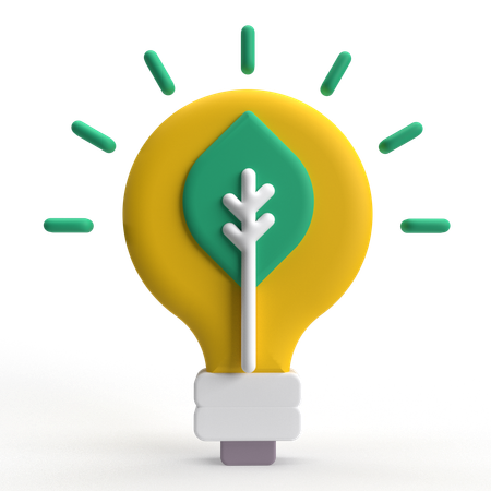 Green Energy  3D Icon