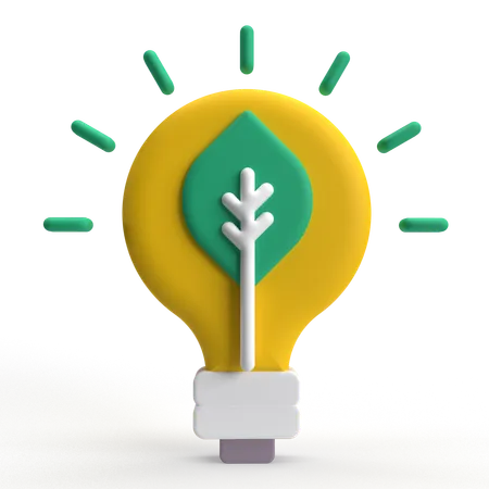 Green Energy  3D Icon