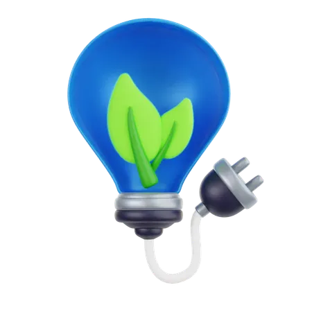 Green Energy  3D Icon