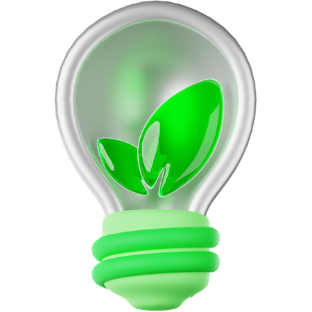 Green Energy  3D Icon