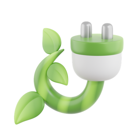 Green Energy  3D Icon