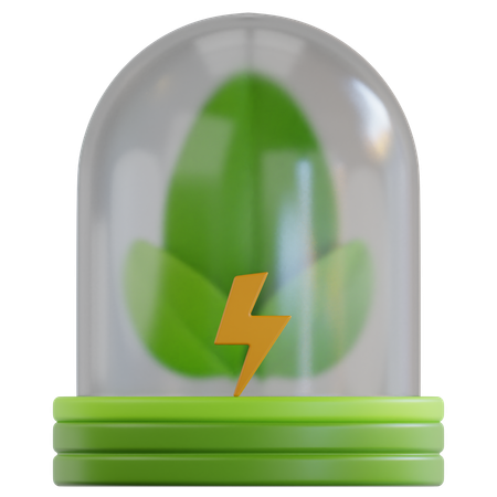 Green Energy  3D Icon