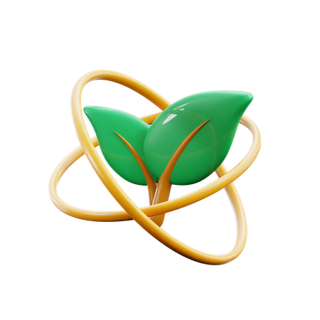 Green Energy  3D Icon