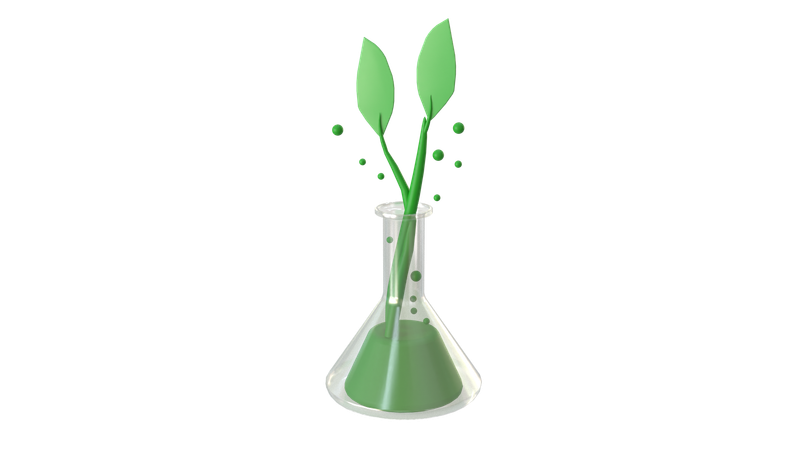Green Experiment  3D Icon